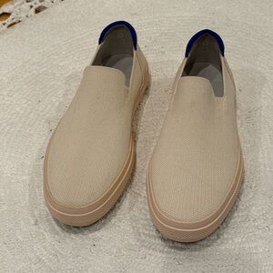 Rothy’s The City Slip-On Sneaker – Light Pink / Blush (Size 7, New Condition)